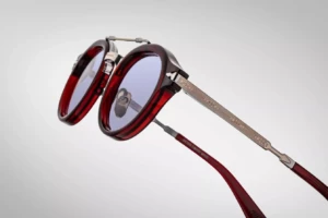 Lunettes de soleil Jacques Marie Mage Delage Cherry – détail 3