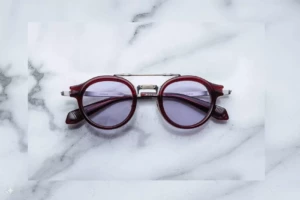Lunettes de soleil Jacques Marie Mage Delage Cherry – vue de face 1
