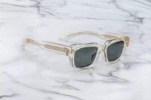 Lunettes de soleil Jacques Marie Mage MATTEI Brut – vue de profil