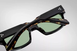 Lunettes de soleil Jacques Marie Mage MATTEI Noir – détail 2