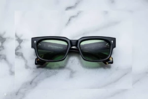 Lunettes de soleil Jacques Marie Mage MATTEI Noir – vue de face 1