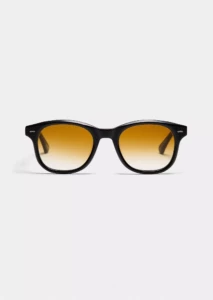 Lunettes de soleil PETER AND MAY UNMUTE Sun Black – vue de face