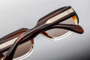 Lunettes de soleil Jacques Marie Mage KOBO Hickory Fade – détail 2