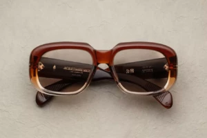 Lunettes de soleil Jacques Marie Mage KOBO Hickory Fade – vue de face 2