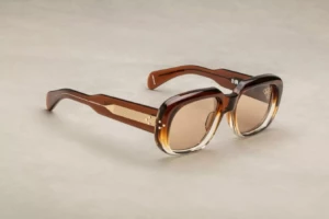 Lunettes de soleil Jacques Marie Mage KOBO Hickory Fade – vue de profil