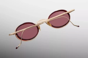 Lunettes de soleil Jacques Marie Mage VARDA Champagne – détail 2