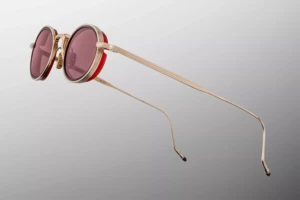 Lunettes de soleil Jacques Marie Mage VARDA Champagne – détail 3
