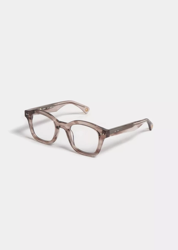 Lunettes de vue PETER AND MAY CRUNCHY Beige – vue de profil