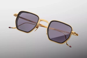 Lunettes de soleil Jacques Marie Mage ATKINS Gold – détail 1