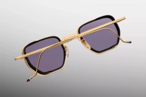Lunettes de soleil Jacques Marie Mage ATKINS Gold – détail 2