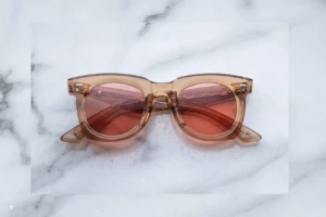 Lunettes de soleil Jacques Marie Mage AVA Tan – vue de face 1
