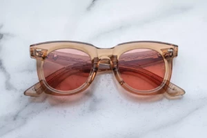 Lunettes de soleil Jacques Marie Mage AVA Tan – vue de face 2