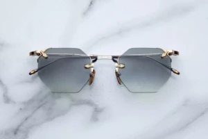 Lunettes de soleil Jacques Marie Mage EL DORADO Electrum – vue de face 2