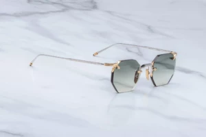 Lunettes de soleil Jacques Marie Mage EL DORADO Electrum – vue de profil