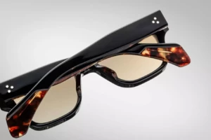 Lunettes de soleil Jacques Marie Mage FELLINI Noir 15 – détail 2