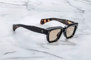 Lunettes de soleil Jacques Marie Mage FELLINI Noir 15 – vue de profil