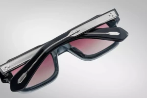Lunettes de soleil Jacques Marie Mage SANDRO Mink – détail 2