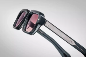 Lunettes de soleil Jacques Marie Mage SANDRO Mink – détail 3