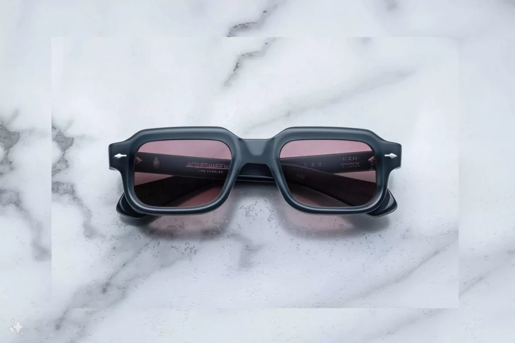 Lunettes de soleil Jacques Marie Mage SANDRO Mink – vue de face 1