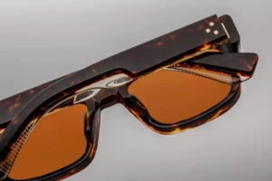 Lunettes de soleil Jacques Marie Mage WALKER Havana 6 – détail 1