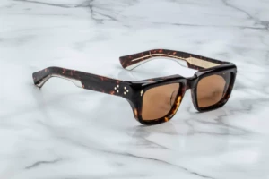 Lunettes de soleil Jacques Marie Mage WALKER Havana 6 – vue de profil