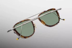 Lunettes de soleil Jacques Marie Mage 1992 Antique Silver – détail 2