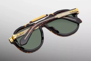 Lunettes de soleil Jacques Marie Mage 1991 Agar – détail 3