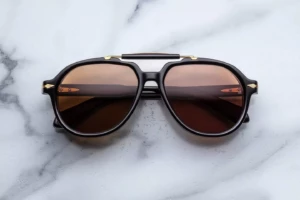 Lunettes de soleil Jacques Marie Mage 1991 Eclipse 2 – vue de face 2