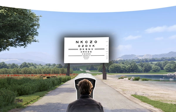 Contrôle de la vue en boutique — Chevalier Optique