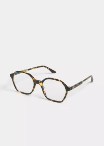 Lunettes de vue Peter And May Colette Yellow Tortoise – vue de profil