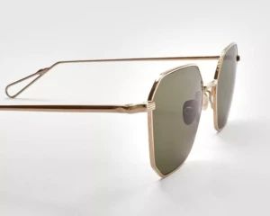 Lunettes de soleil Ahlem Couronnes Champagne – détail