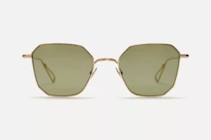 Lunettes de soleil Ahlem Couronnes Champagne – vue de face 2