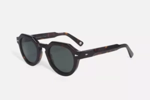 Lunettes de soleil Ahlem Grenelle Dark Turtle – vue de profil