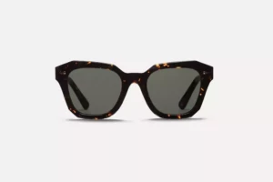 Lunettes de soleil Ahlem Pont Des Arts Yellow Turtle – vue de face 1
