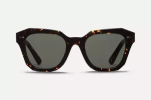 Lunettes de soleil Ahlem Pont Des Arts Yellow Turtle – vue de face 2