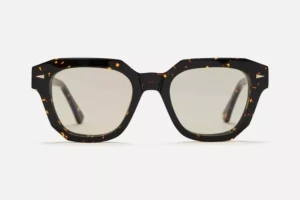 Lunettes de soleil Ahlem Pont Mirabeau Yellow Turtle – vue de face 2