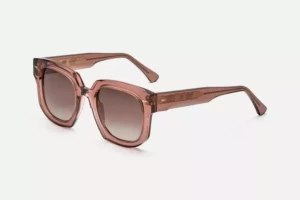 Lunettes de soleil Ahlem Vivienne Old Fashion Rose – vue de profil