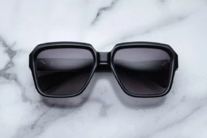 Lunettes de soleil Jacques Marie Mage ALFRED Bloodstone – vue de face