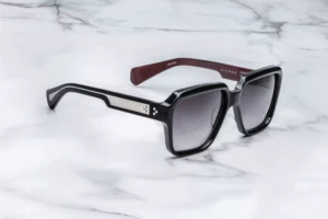Lunettes de soleil Jacques Marie Mage ALFRED Bloodstone – vue de profil