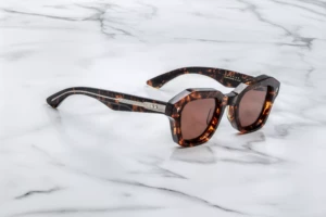Lunettes de soleil Jacques Marie Mage Eichler Samoa – vue trois-quarts