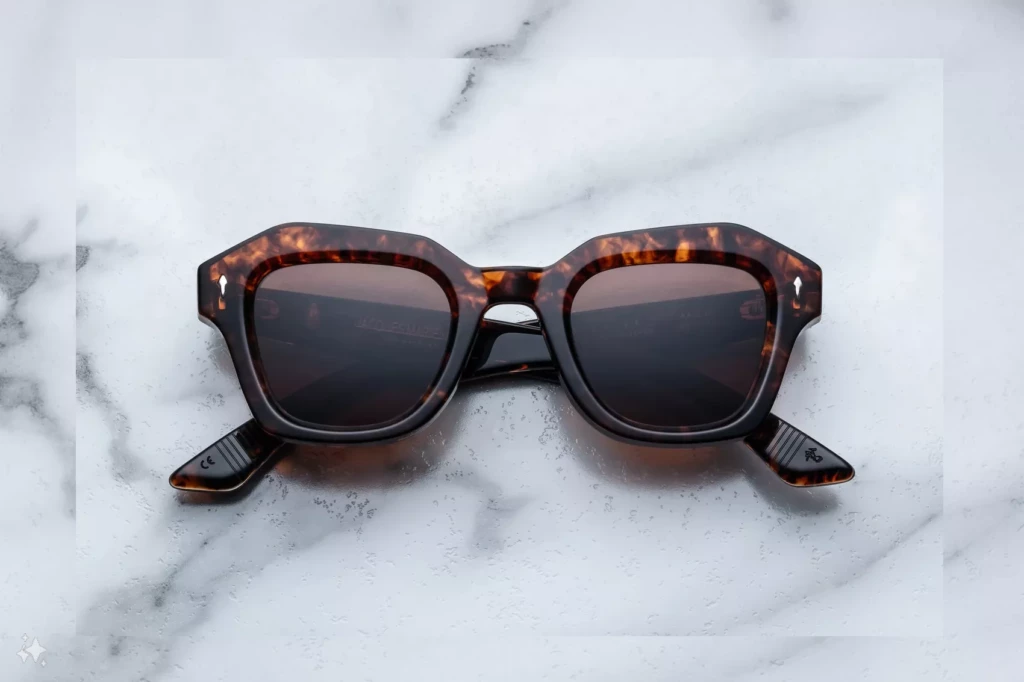 Lunettes de soleil Jacques Marie Mage Eichler Samoa – vue de face 1
