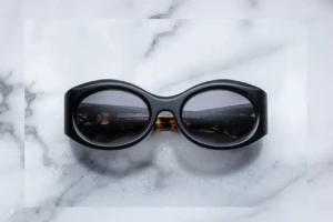 Lunettes de soleil Jacques Marie Mage Gia Noir 11 – vue de face 1