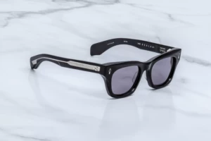 Lunettes de soleil Jacques Marie Mage Dealan Fumée Epoxy II – vue trois-quarts