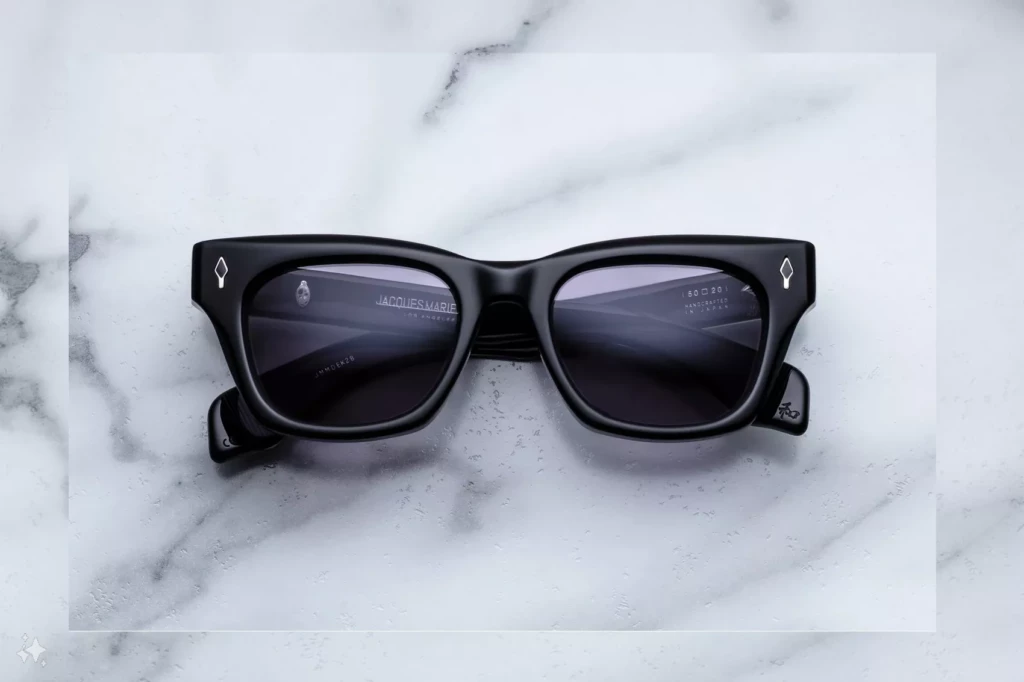 Lunettes de soleil Jacques Marie Mage Dealan Fumée Epoxy II – vue de face 1