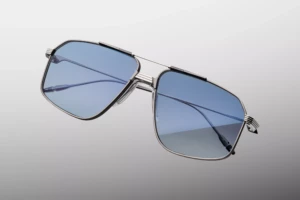 Lunettes de soleil Jacques Marie Mage Jagger Antique Silver – détail 1
