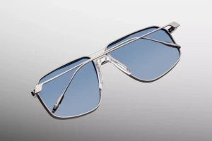 Lunettes de soleil Jacques Marie Mage Jagger Antique Silver – détail 2