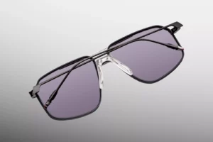 Lunettes de soleil Jacques Marie Mage Jagger Corbeau – détail 2