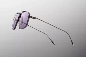 Lunettes de soleil Jacques Marie Mage Jagger Corbeau – détail 3