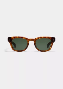 Lunettes de soleil Peter And May Superdream Sun Bekko Tortoise – vue de face