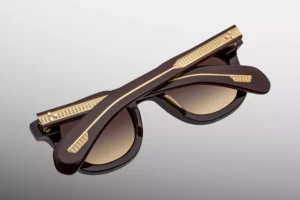 Lunettes de soleil Jacques Marie Mage Vendome Ganache Epoxy II – détail 2